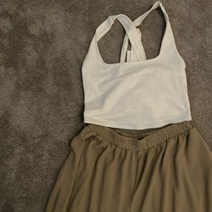 Two piece set never worn there are pockets in the pants